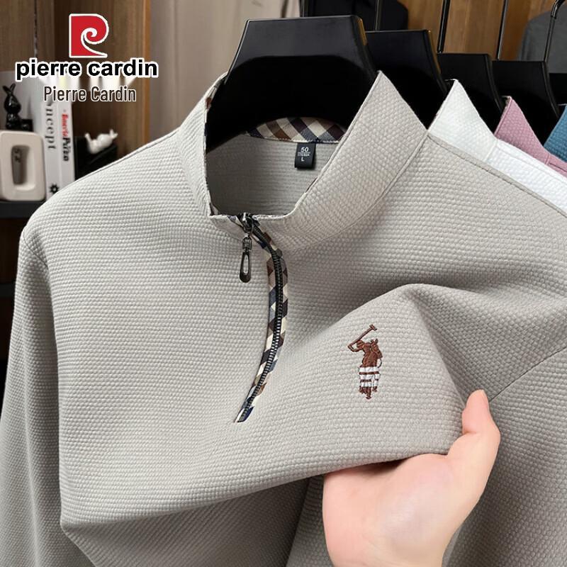 Pierre Cardin Men s Half-Zip Stand Collar Long-Sleeve Sweatshirt XL 4800₽