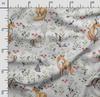 Soimoi Animals Print,  Cotton Cambric, Quilting Fabric Sold by The Yard 42 Inch Wide, Medium Weight Cotton Fabric, Sewing  Supplies,