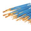 50Pcs Paint Brush Set Nylon Bristles Multiple Models Strong Adsorption Art Paint Brush Set for Watercolor Oil Painting