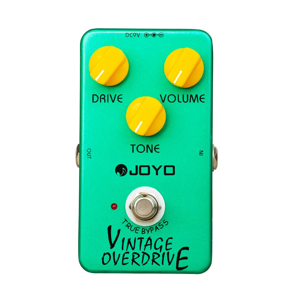 JOYO JF-01 Vintage Overdrive Guitar Pedal Producing Warm Mild Smooth Overtone Overdrive Pedal with Sustain Effects