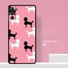 Poodle Dog Phone Case For Samsung Galaxy S25 Ultra S20 S21 S22 S23 S24 Plus S9 S10 S24 FE Cover Coque