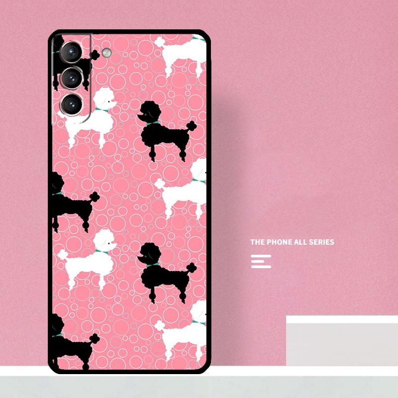 Poodle Dog Phone Case For Samsung Galaxy S25 Ultra S20 S21 S22 S23 S24 Plus S9 S10 S24 FE Cover Coque