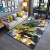 Area Rug, Howl's Moving Castle Turnip Head Scarecrow Ghibli Anime Poster, Playroom Decor, Non-Slip Mat