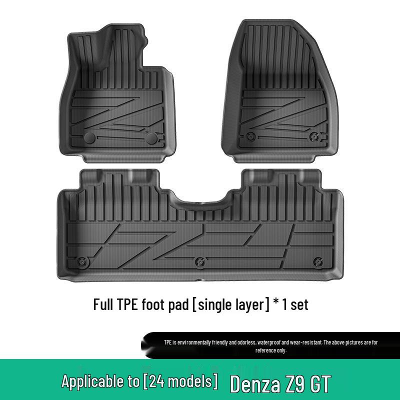 2024 Denza Z9 GT Dirt-Resistant All-TPE Floor and Trunk Mats
