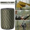Military 9 Strand 4Mm 650 Paracord 50M 100M Tactical Rope for Camping Survival Outdoor DIY Weaving