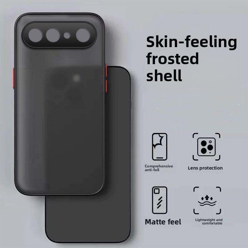 Per custodia vivo x300 FE Semplice Semitrasparente Opaca Ultra-Sottile Amica della Pelle Magnetica Antiurto Copertura Per vivo x 300 FE Funda