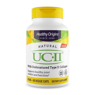 UC-II natural con colágeno tipo II sin desnaturalizar, 40 mg, 60 cápsulas vegetales