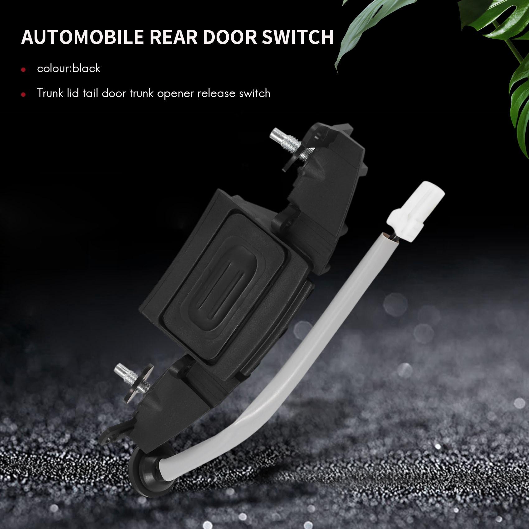 Portable For Nissan Micra Boot Lid Tailgate Trunk Opener Release Switch 25380-AX60B чёрный