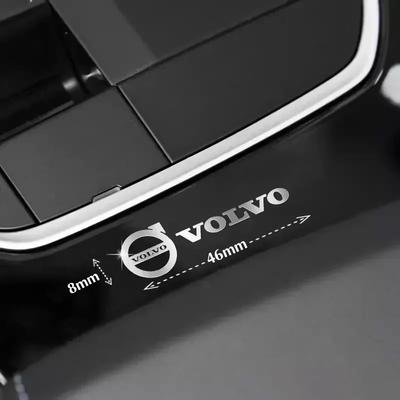 4/8 db Autó Fém Dekorációs Matrica Autó Belső Matricák Volvo XC40 XC60 XC90 S60 S90 V50 V70 V60-hoz Autó Belső Kiegészítők