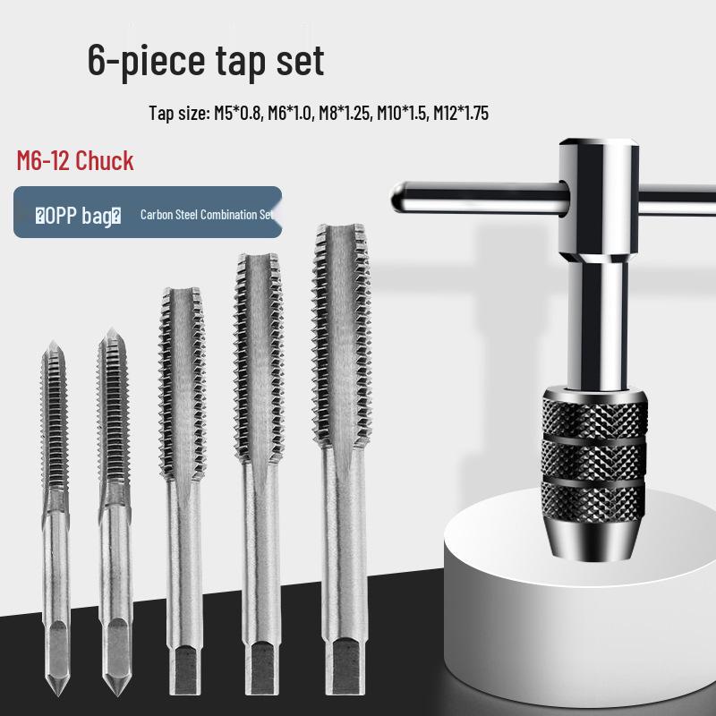 Multi-Spec Tap & Die Set: 12, 20, or 40 Pieces