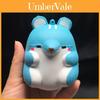 Pingente de Celular Hamster Fofo Squishy com Espuma PU para Alívio do Estresse e Uso como Presente