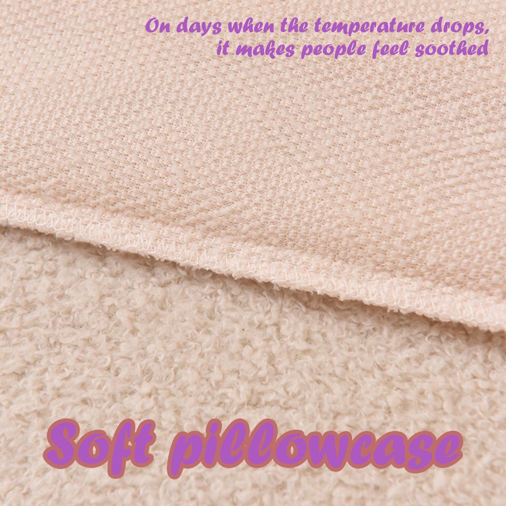 Large Cushion Cover Supersoft Corduroy Pill-ow Case Striped Decorative Pill-ow Cover For Bed Couch Sofa Spring Home Decor 45cm