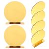 6 Sets Acrylic Table Number Signs Stand Wedding Party Reusable Blank Signs Elegant Reception Table Decor Acrylic Sign Blank