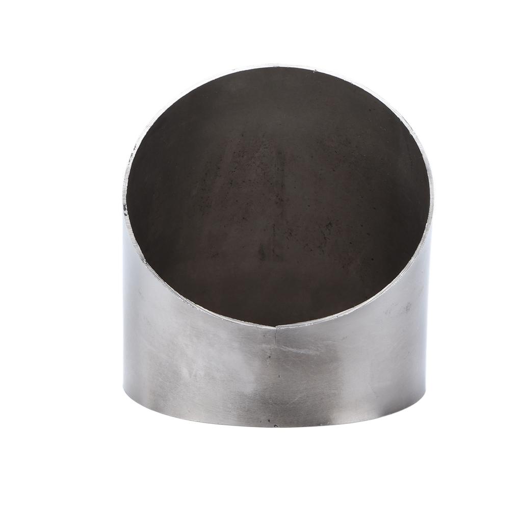 45 Degrees  Turbo Exhaust Bend Elbow Pipe Exhaust Downpipe Corrosion Resistant 304 Stainless Steel