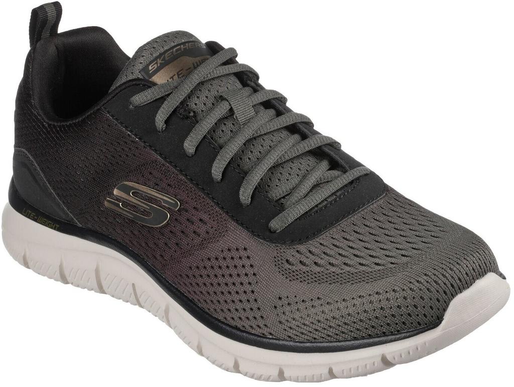 Skechers Track - кроссовки Ripkent оливковый/белый