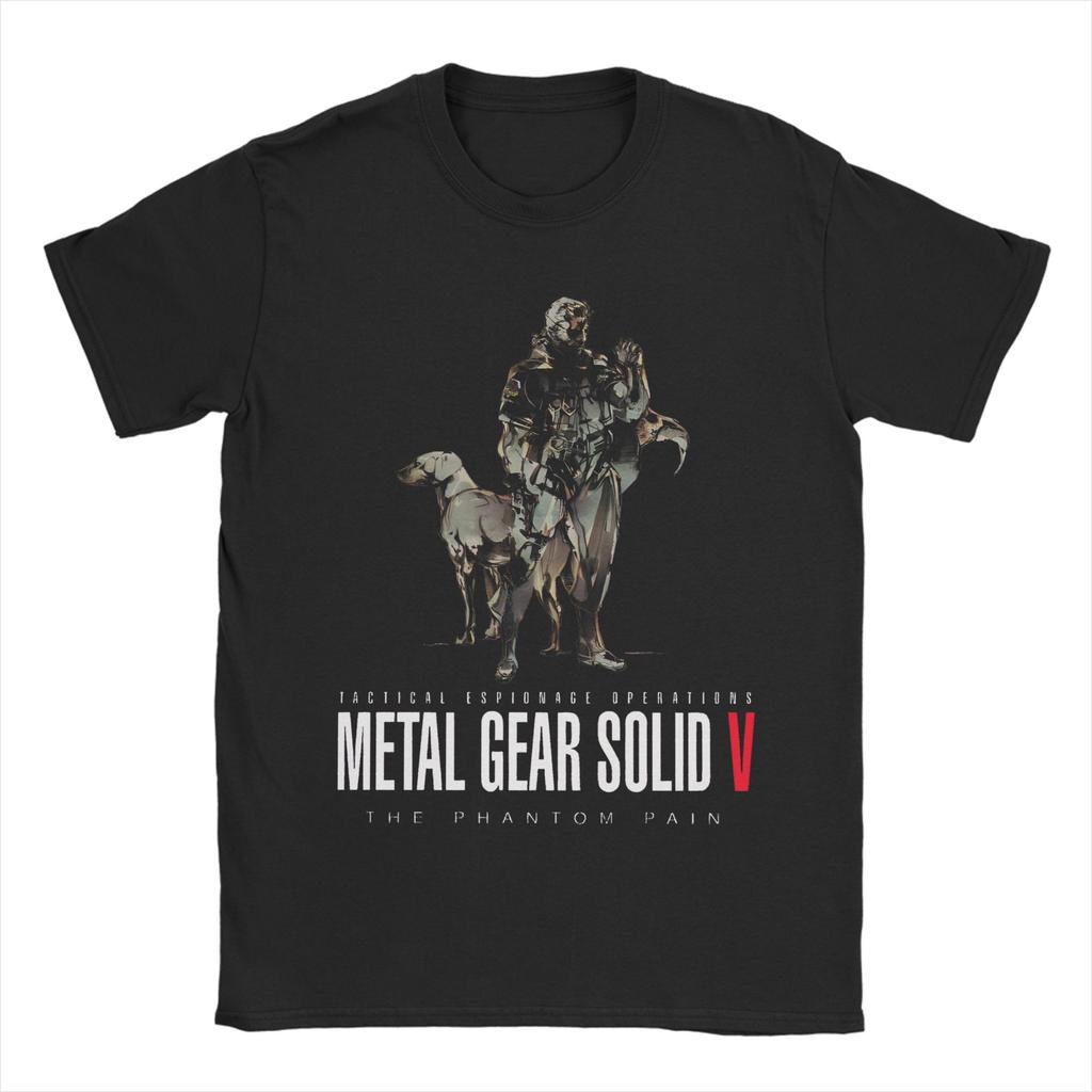 Metal Gear Solid FOX Logo Game T Shirt Beach Fashion T Shirts Couple Cotton O Neck 4XL 5XL 6XL Tees Short Sleeve Vintage Tshirt