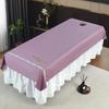 Thickened Cotton Linen Massage Bed Sheet - Solid Color