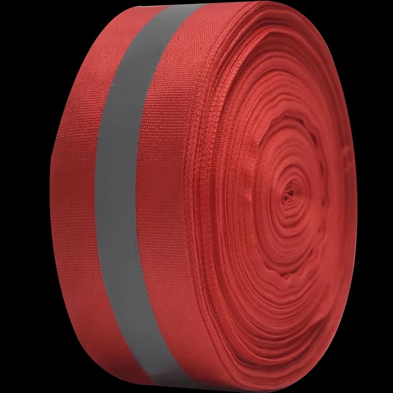 Anshairui High-Visibility Reflective Safety Tape, Red, 5cm x 100m красный