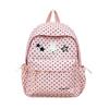 Schoolbag Fashion Polka Dot ins Girls Backpack Versatile Student School Bag Sweet Wind Small Fresh College Style Backpack Women