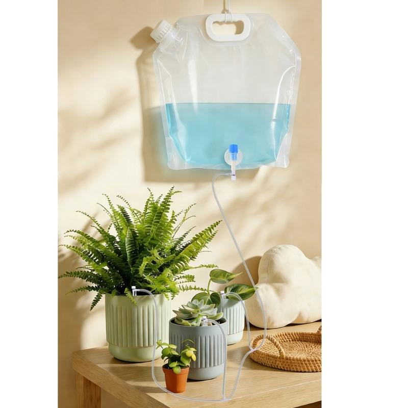 Big Size 10L Plant Water Bag With Regulator For Efficient Garden Moisturizing