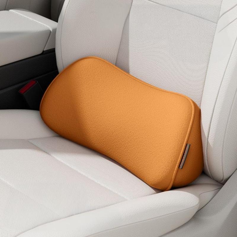 

Car Seat Pillow Memory Foam Lumbar Support Breathable Back Protector Suitable For Office Chairs And Car Interior Accessories