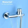 Gunmetal gray shower faucet, brass mixer valve, shower set, bathtub mixer switch, hot and cold water shower faucet