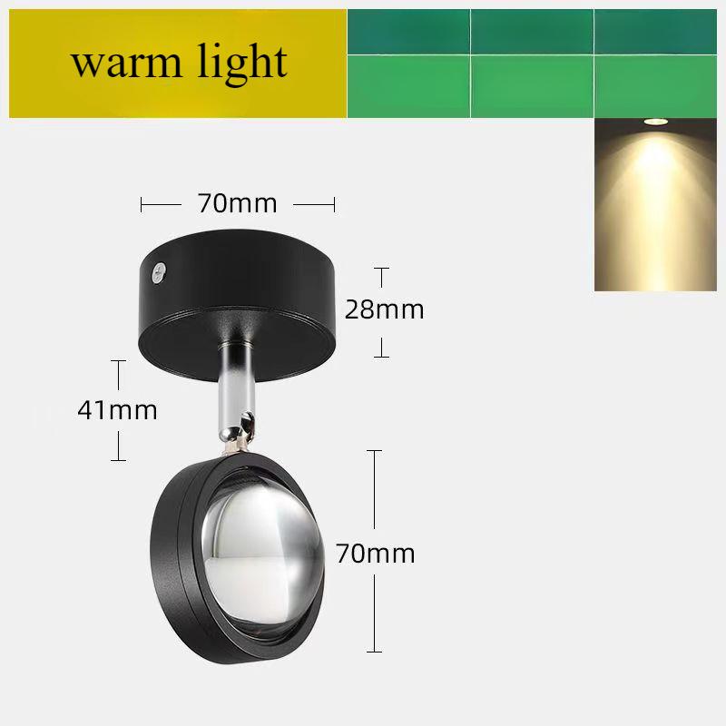 Wall Lamp Bedroom Bedside Living Room SofaTV Background Wall Corridor Hallway Ceiling Mounted Spotlight