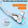 Fast Charging 180 Degree Rotation Cable Alloy Micro Type C Data Cable for Huawei Samsung Xiaomi Fast Charging Cable
