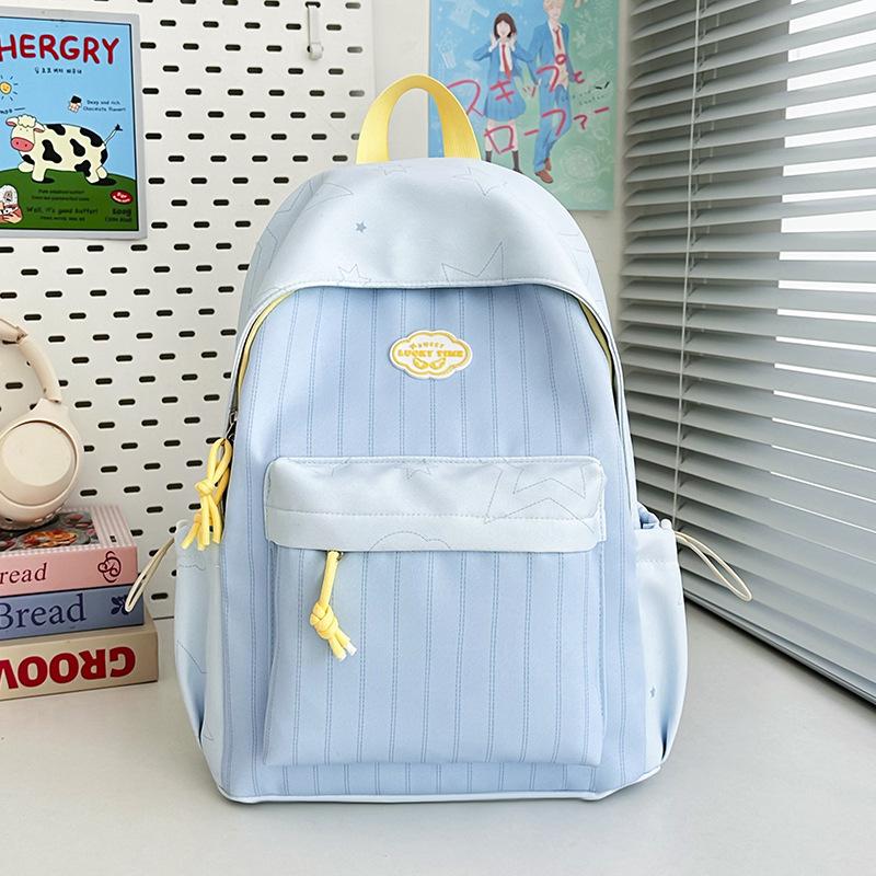 Schoolbag1011 New Korean Student Schoolbag Small Fresh High Value Casual Backpack Large Capacity Bag Junior High School Backpack