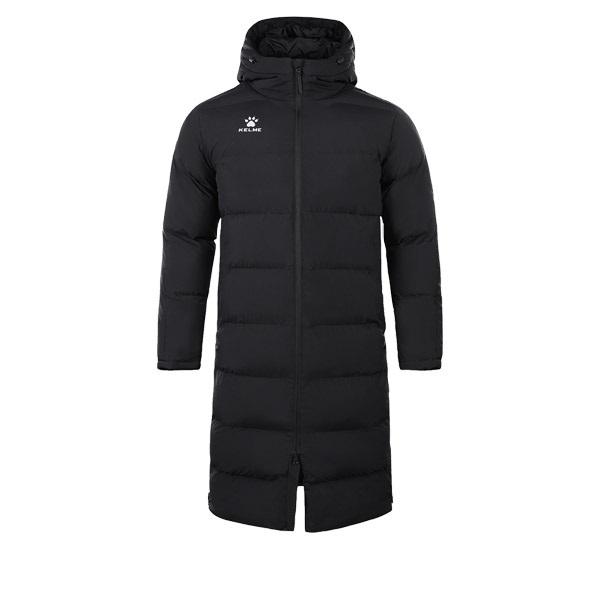 Kelme 8261Mf1014 Sportovní Dlouhá Prošívaná Bunda Černá