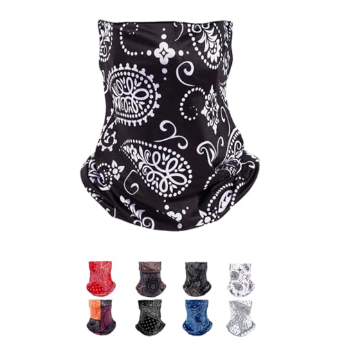 

[Трифонг] Защита лица, Черный, Лето, Защита от УФ-лучей, Прохладный, Дышащий, Узор пейсли, Маска для лица, С ушными петлями, Камуфляж, Тонкий, Защита шеи, Воздухопроницаемый