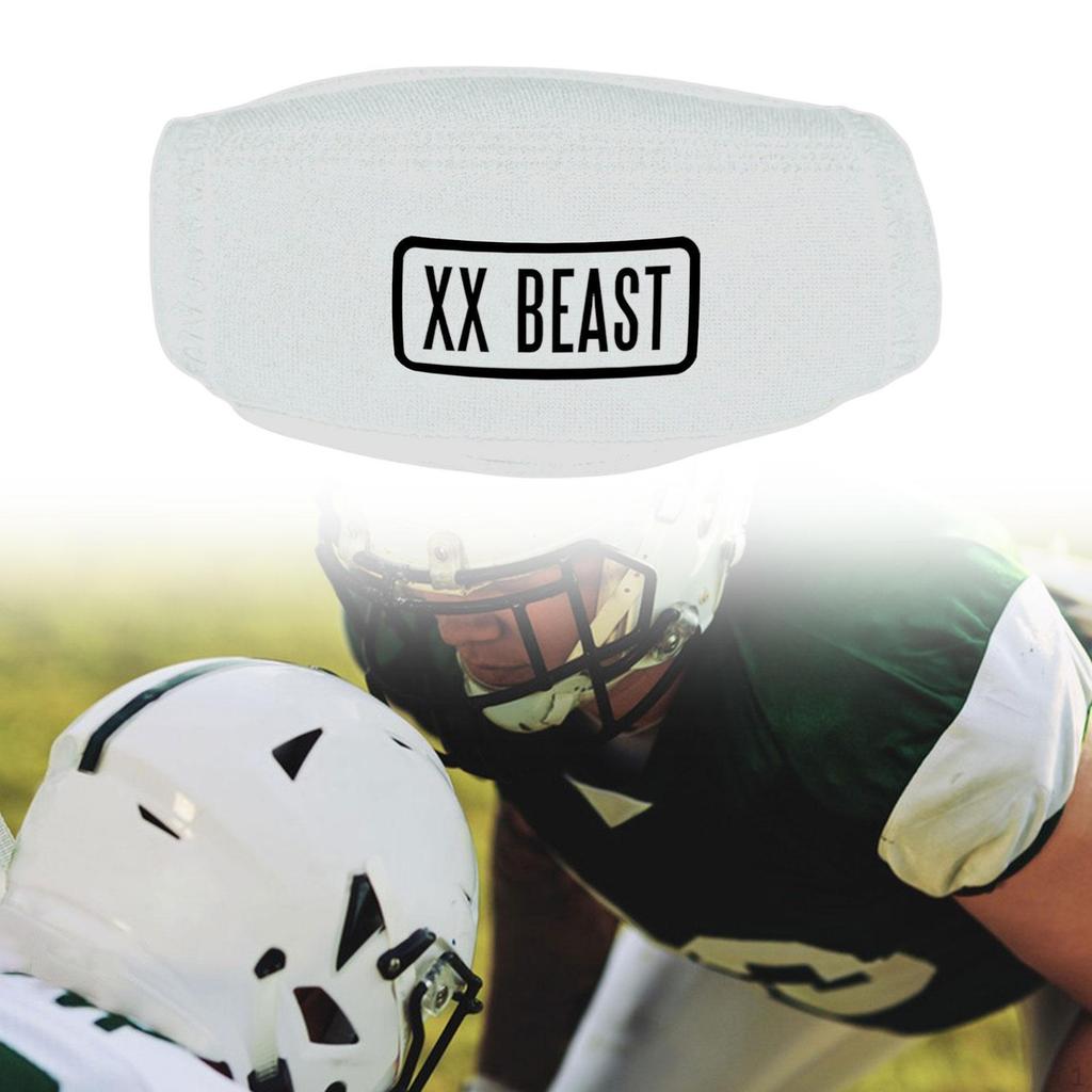 Football Helmet Chin Pad Cover Strap Accessories Protection Impact Resistant Jaw