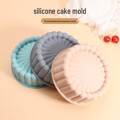 Silicone Charlotte Cake Mold with Lace Design for Baking
