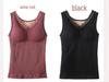Women's Warm Autumn/Winter Fleece-Lined Elastic Vest with Chest Pads