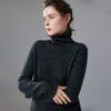 Fanzhen Damen Pullover mit Rollkragen aus dicker Kaschmir-Mischung