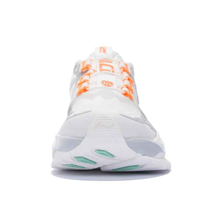 Li Ning Textile, Synthetic Leather Fashion Cushioning Slip Resistant Abrasion Resistant Low top Casual Shoes Women's AZGS026-3