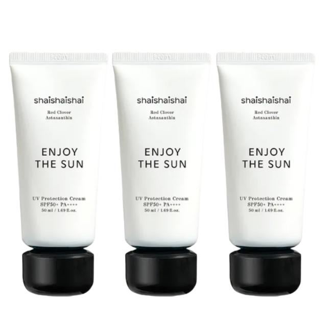 shaishaishai Enjoy The Sun Moisture Sun Cream SPF50+ PA++++ 50ml (3 Options)