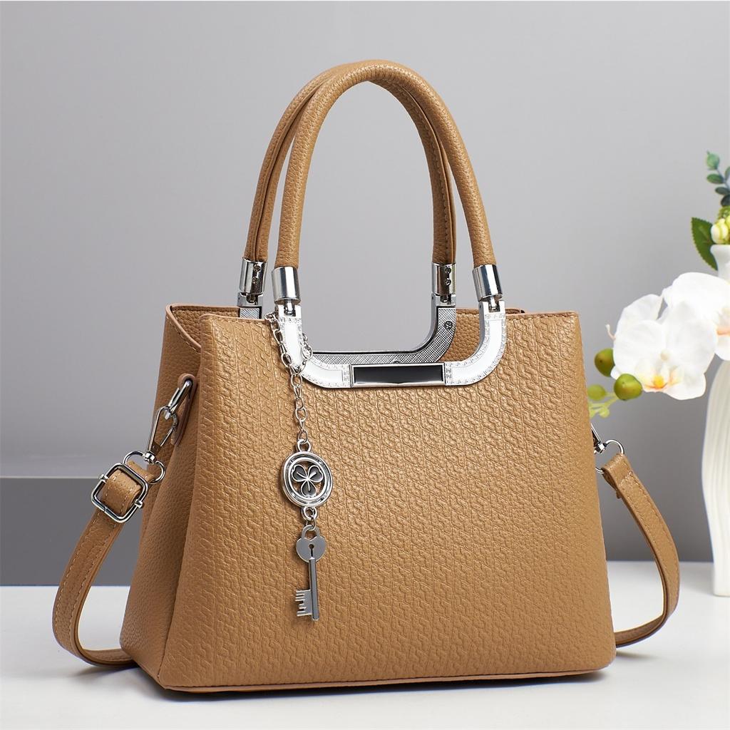 Neue Top-Look Horizontale Geprägte Mode-Handtasche mit Großer Kapazität Mehrschichtige Umhängetasche Crossbody-Tasche Damen