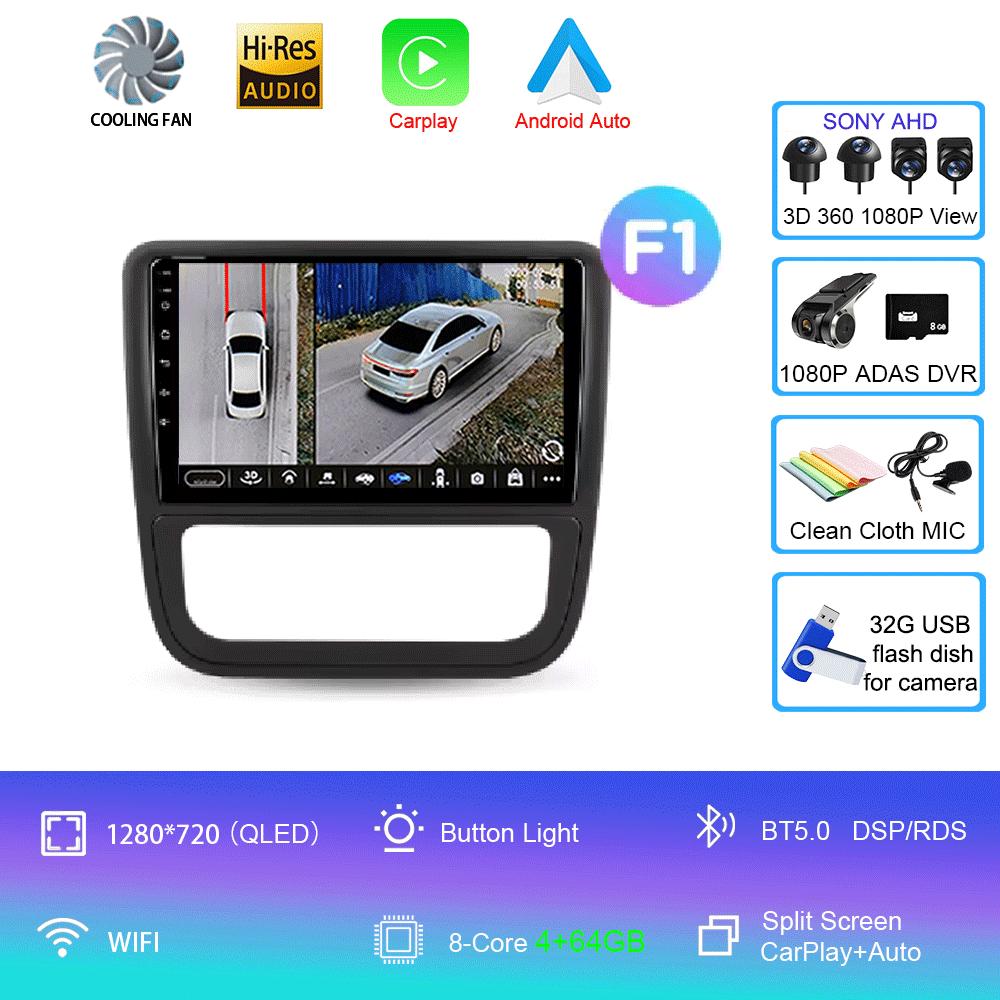 Android 14 Car Radio For Volkswagen Scirocco 3 III Mk3 2008 - 2014 Multimedia Video Player Navigation Stereo GPS No 2din 2 Din D