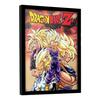 Dragon Ball Z Super Saiyan Framed Poster