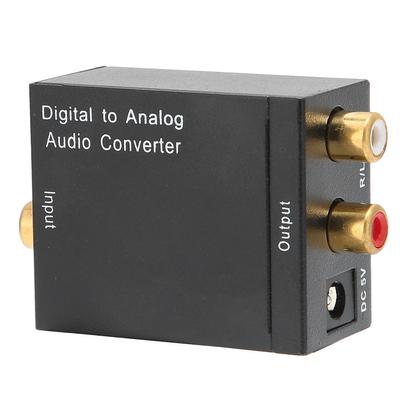 O Converter Digital Coaxial Optical To Analog RL Signal Adapter