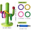 Refroidisseur de piscine avec cactus gonflable portable et réutilisable, jouets de piscine en PVC pour décorations de fêtes d'été et animations