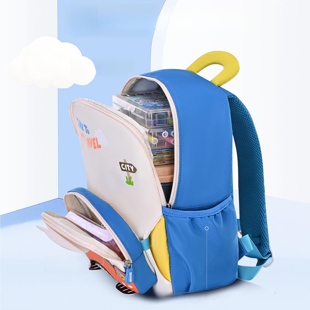 New Sesame Baby New Kindergarten Cartoon Boys and Girls Toddler Small Bag Lightweight and Cute