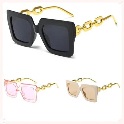 Fashion Oversized Square Sunglasses Vintage Women'S Brand Designer Sun Glasses Male Classic Retro Outdoor Shades Uv400 Eyewear