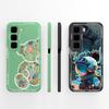 For Infinix Hot 50 Pro Plus Case Aesthetic Style Cover For Infinix Hot50i Full Protection Back Cover Soft Liquid Silicone Bumper