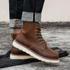 Men's Retro Martin Boots 2025 - Extra Size Spring/Autumn Outdoor Short Work Boots