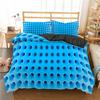 Honeycomb Duvet Cover Set Pink Geometry 3D Printed Bedding Set Polyester Cool Style Double Queen King Quilt Cover For Boys Adult