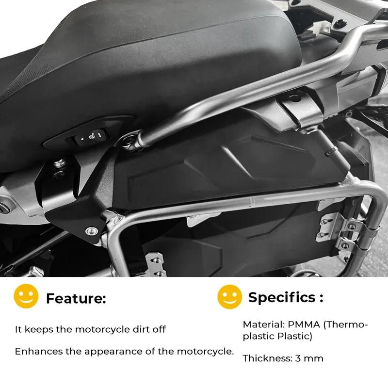 MEMIMOTO Under Rack Splash Guards For BMW R1200GS LC R1250GS Adventure LC R1250 GS R 1200GS Pannier Rack Cover