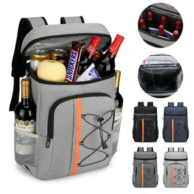 Isolierter Picknick-Rucksack mit großer Kapazität - Dicke, tragbare Aluminiumfolien-Eiskühltasche