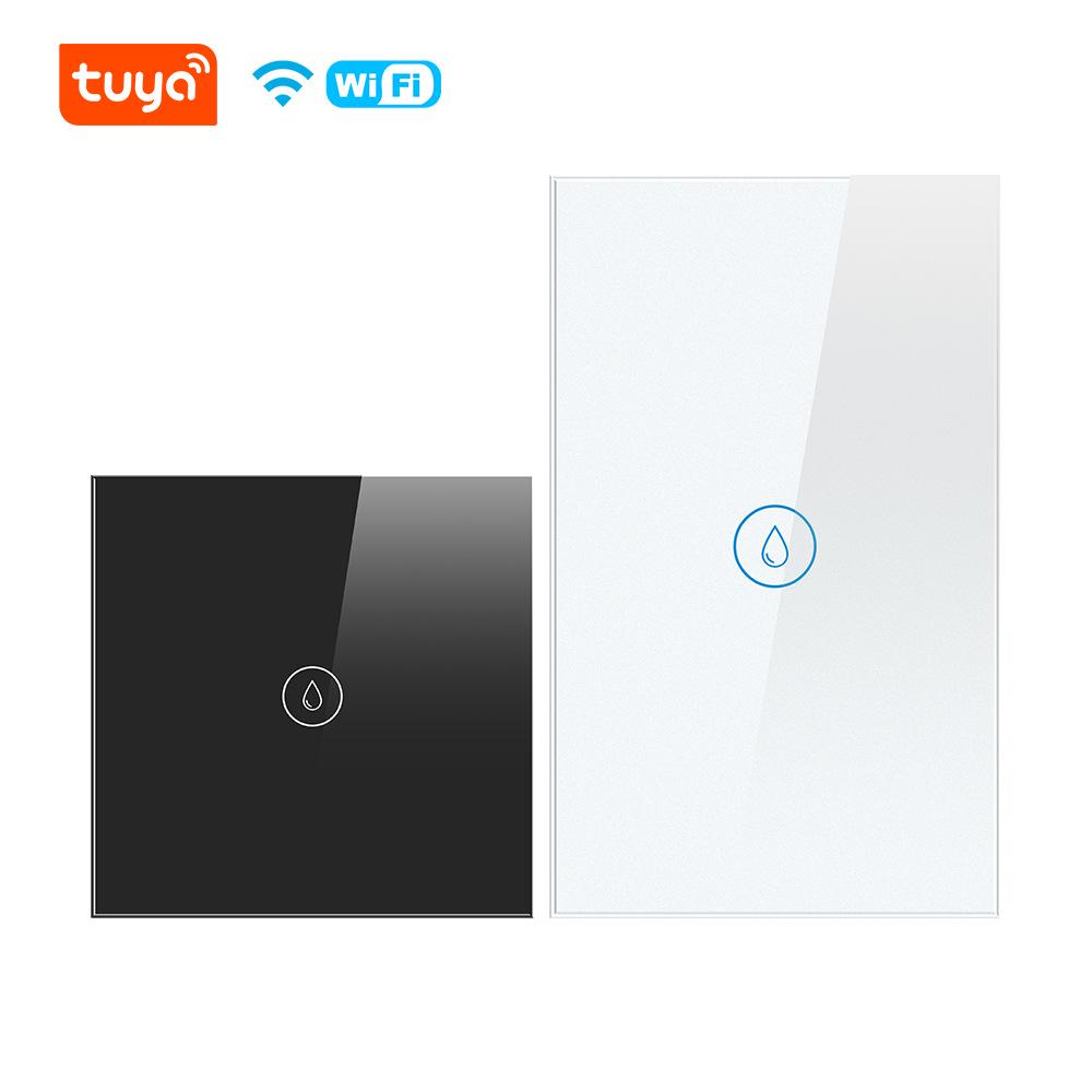 EU Standard 20A Double Pole Smart Switch with Touch & Tuya Alexa Control for Water Heaters